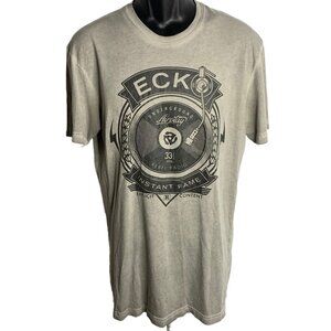 Ecko Unltd Rebel Radio Crewneck T Shirt L Grey Short Sleeves Underground Airplay